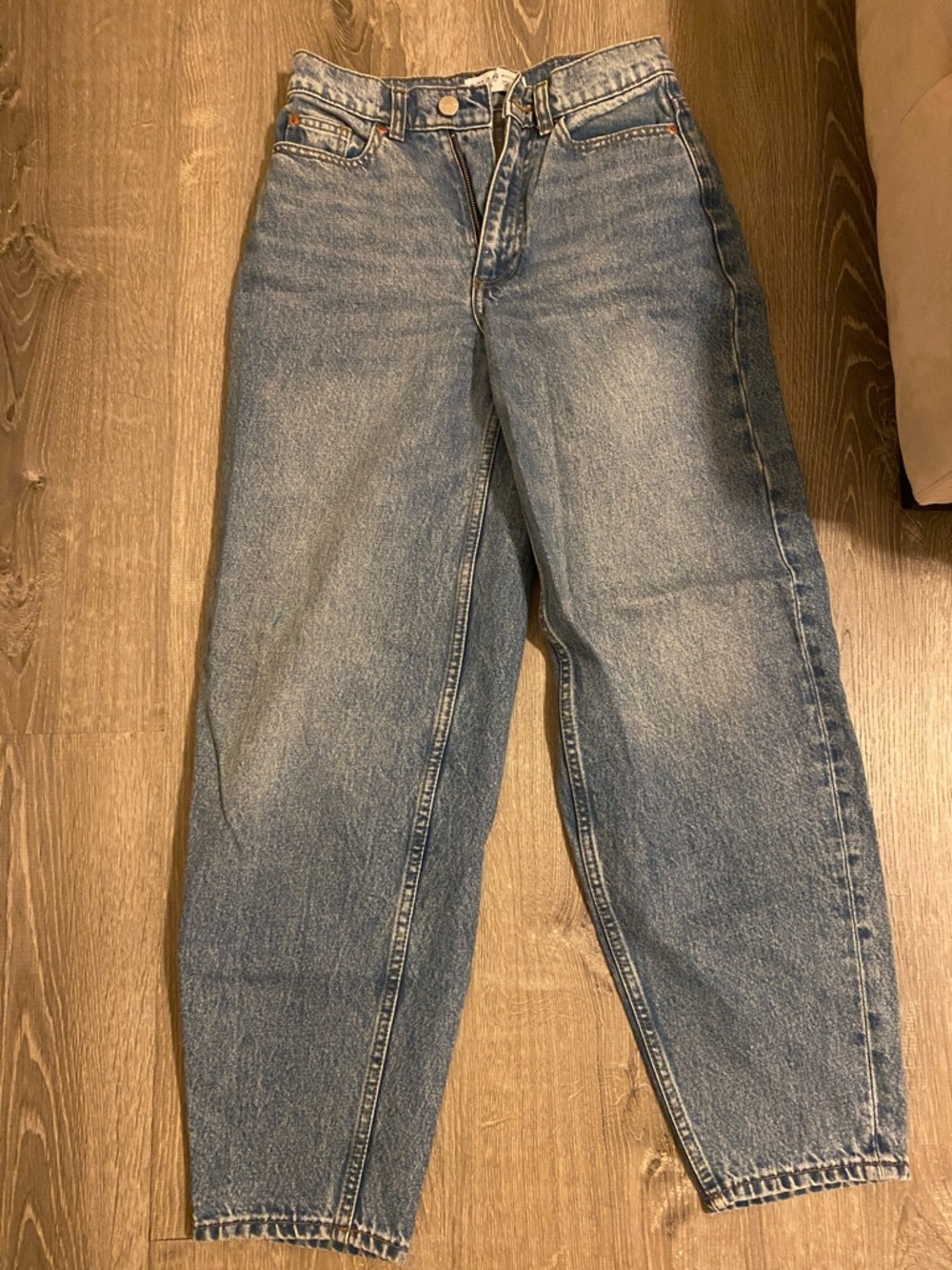 Primark Blue High-Waist Wide-Leg Jeans